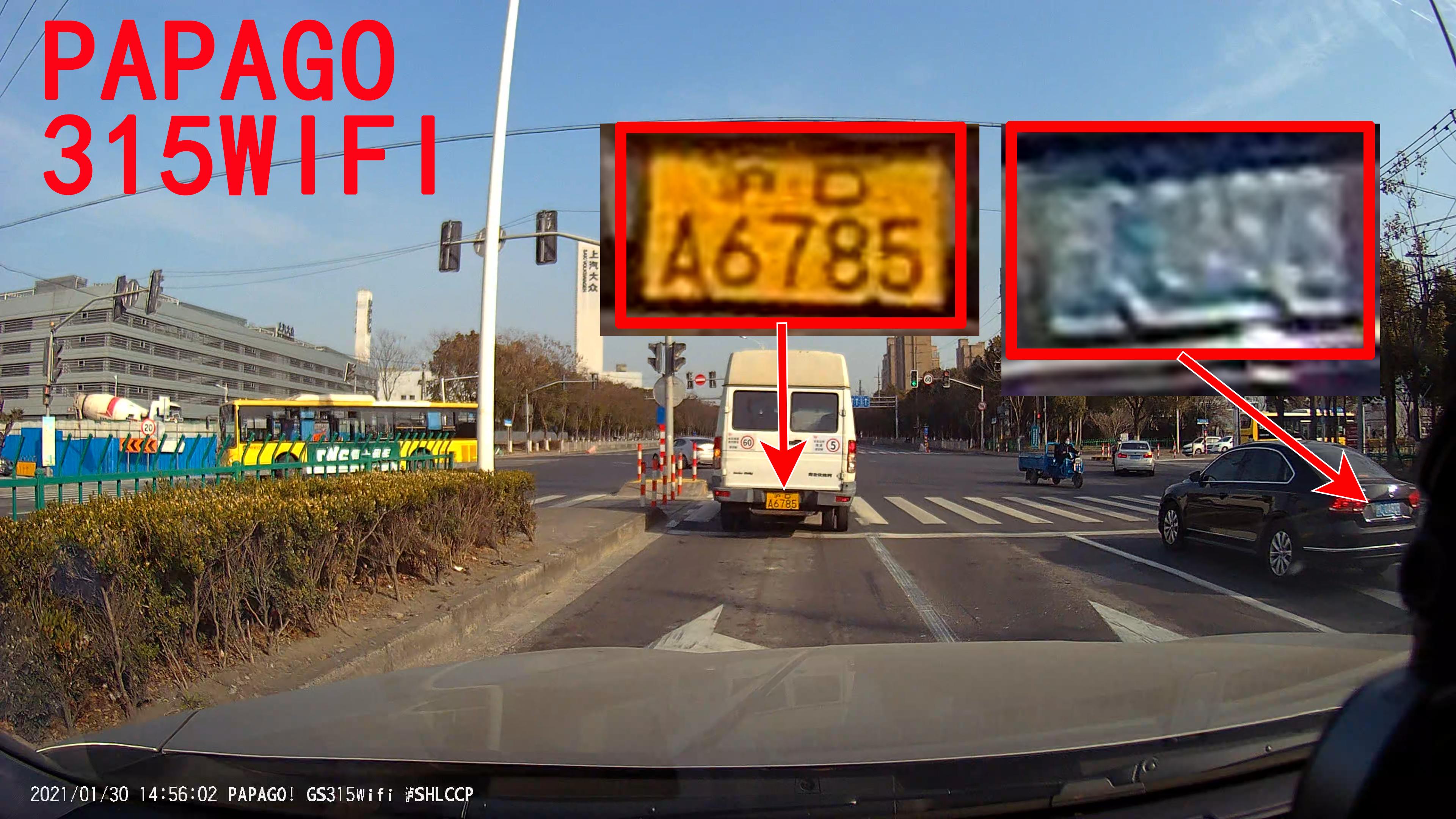 蕾橙测评实拍验证6款热门4K行车记录仪到底能不能拍清楚车牌？