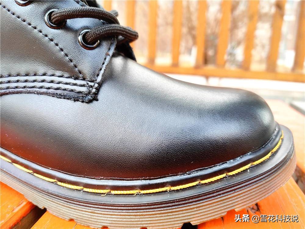 防水防油污马丁靴,经典哑光软皮马丁靴