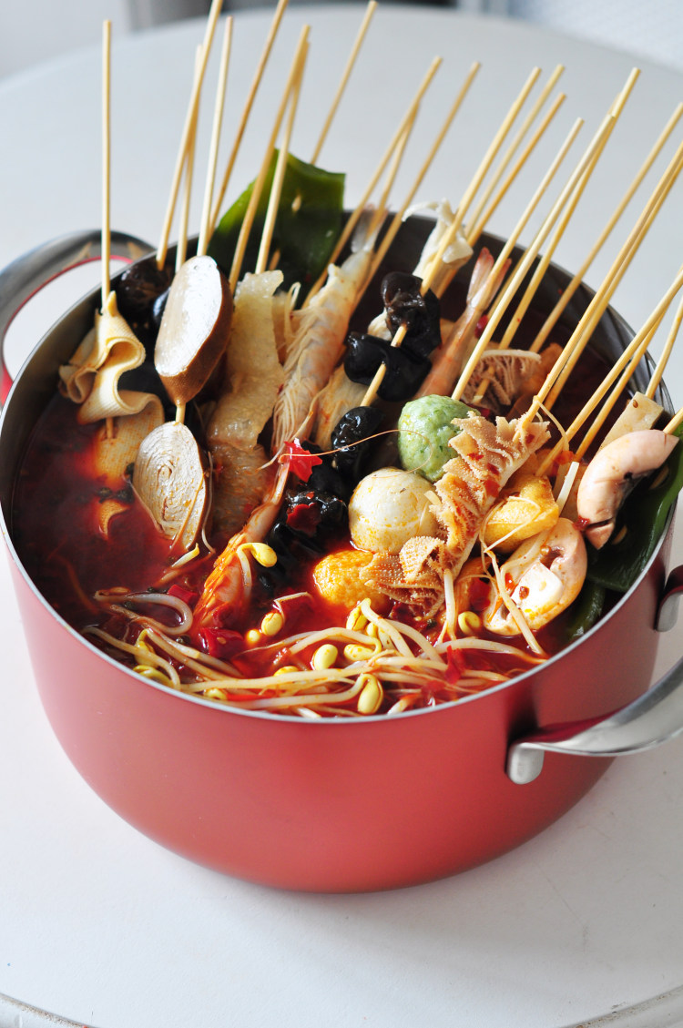 家庭版最好吃的麻辣烫,简易版麻辣烫火锅