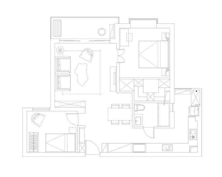 没吊顶房间装修风格,没装吊顶简单装修风格效果