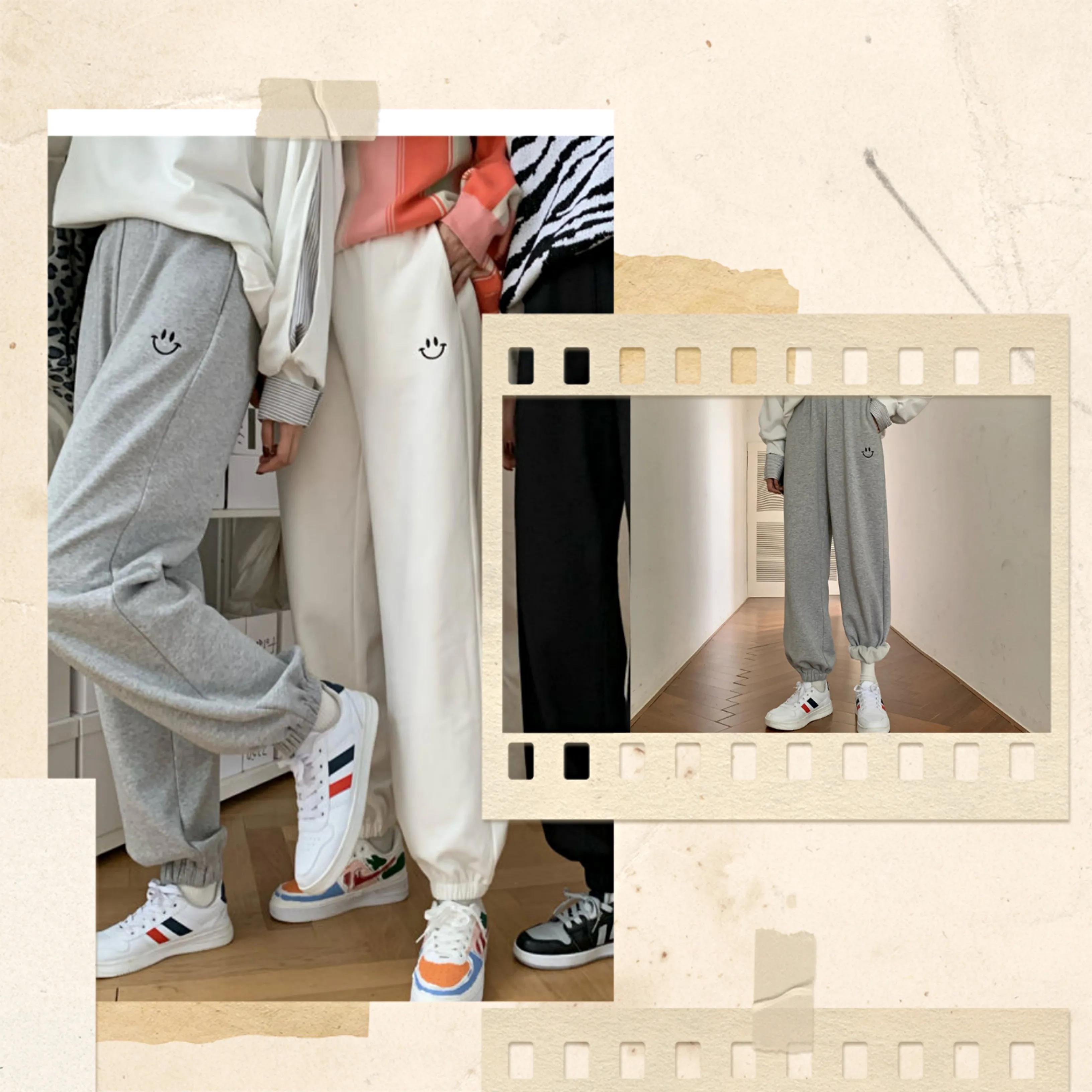 服装穿搭|容易被错过的裤子款式,冬天穿加绒运动裤太舒服了