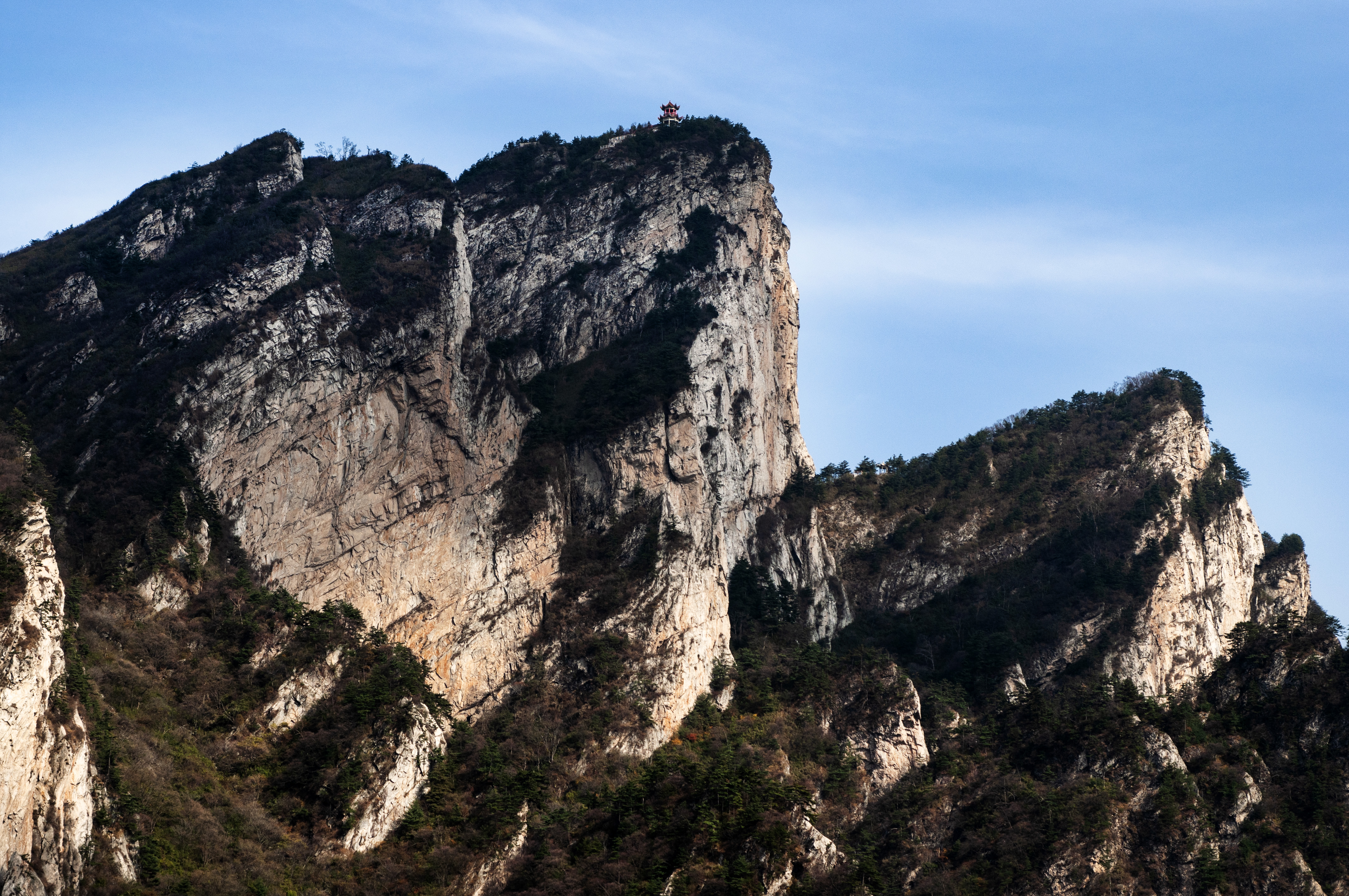 老界岭夏日风景,深秋山里的风景