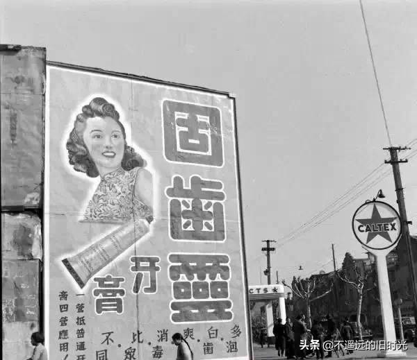 30年代上海的广告照片,回忆90年代街头广告