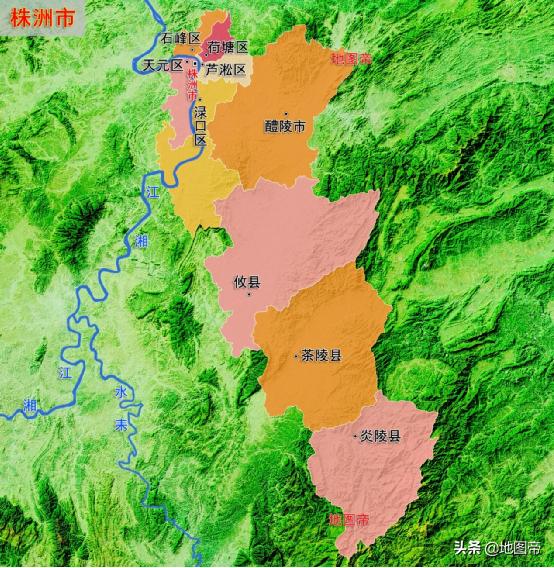 湘江源头及流经哪些地方,湘江在湖南流经哪里