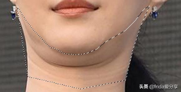 怎么去掉双下巴ps图,去除双下巴最快方法ps