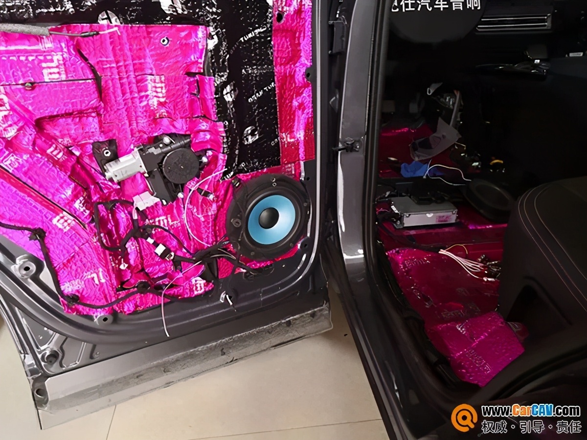 比亚迪宋prodm-i音响效果,比亚迪宋pro自动精英后排音响加装