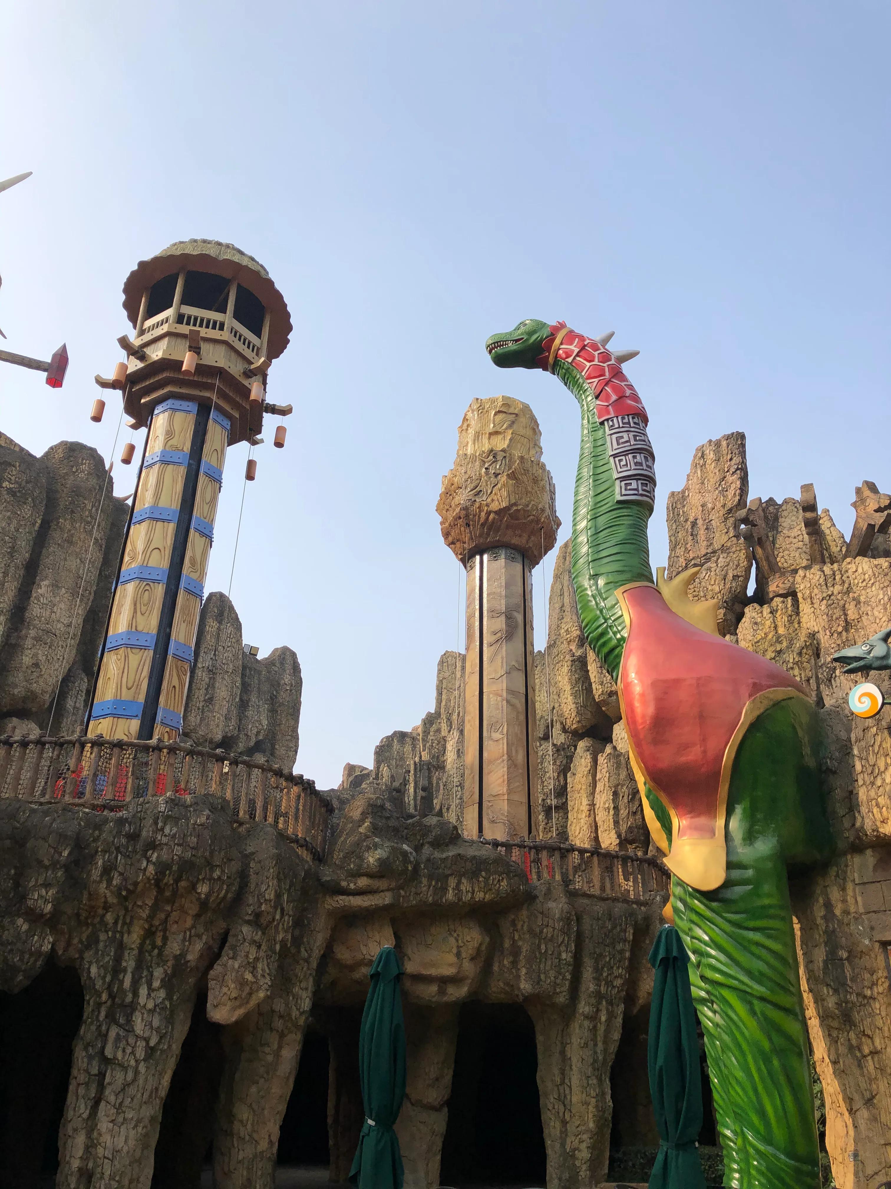 常州中华恐龙园穿越侏罗纪视频,常州中华恐龙园2021年清明节