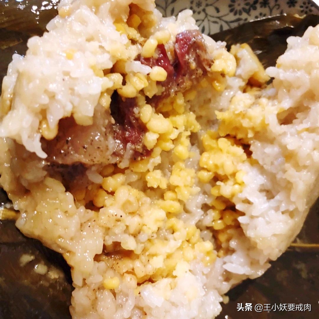 大牌散装粽子测评,各种粽子测评