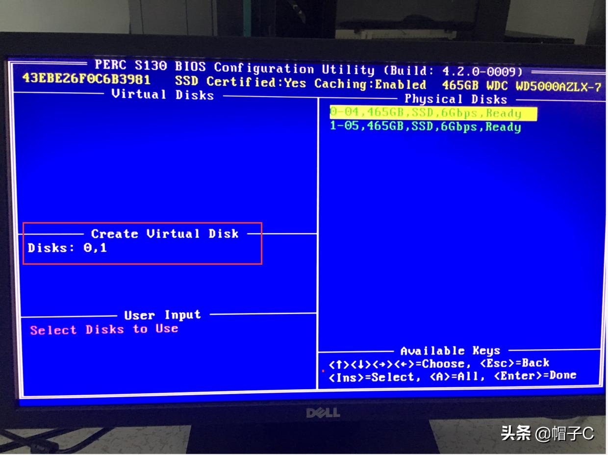 戴尔r430服务器配置raid,dellr340如何设置raid1
