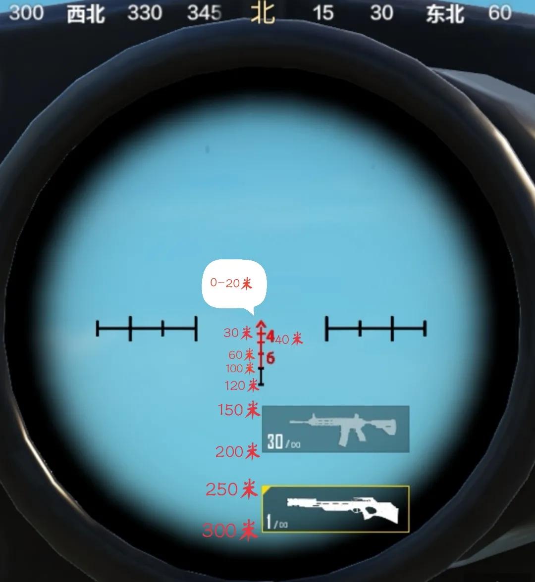 《和平精英》十字弩配4倍镜，暗箭难防的最好诠释！