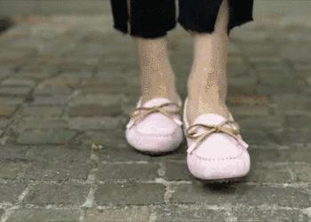 穿了豆豆鞋再穿椰子鞋感觉不习惯,tasman豆豆鞋