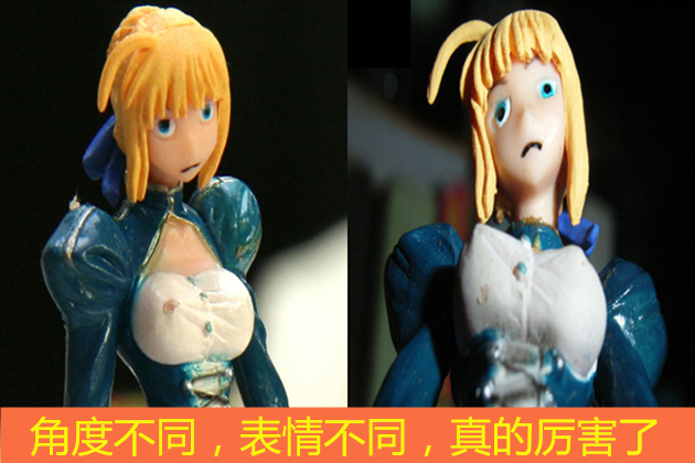 邪神saber手办好吗,当盗版高达遇到正版高达