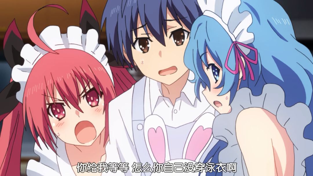 约会大作战中士道和琴里的关系,约会大作战琴里和土道是亲兄妹吗