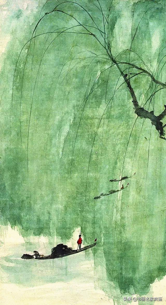 傅抱石大师作品图片,中国画坛巨擘