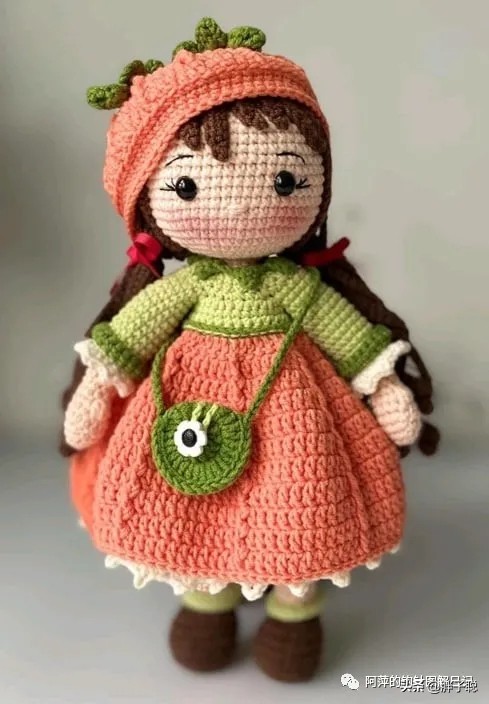 南瓜娃娃颜色,人偶黏土娃娃