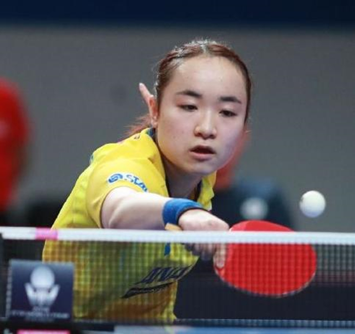 伊藤美诚耻辱出局,伊藤美诚发球被孙颖莎秒杀的视频