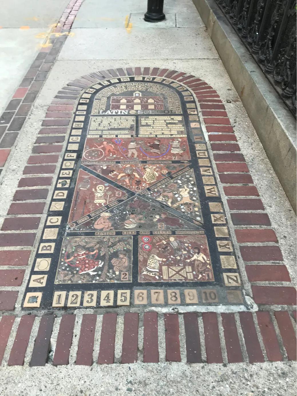 波士顿必去的五个景点,波士顿自由之路中文高清地图