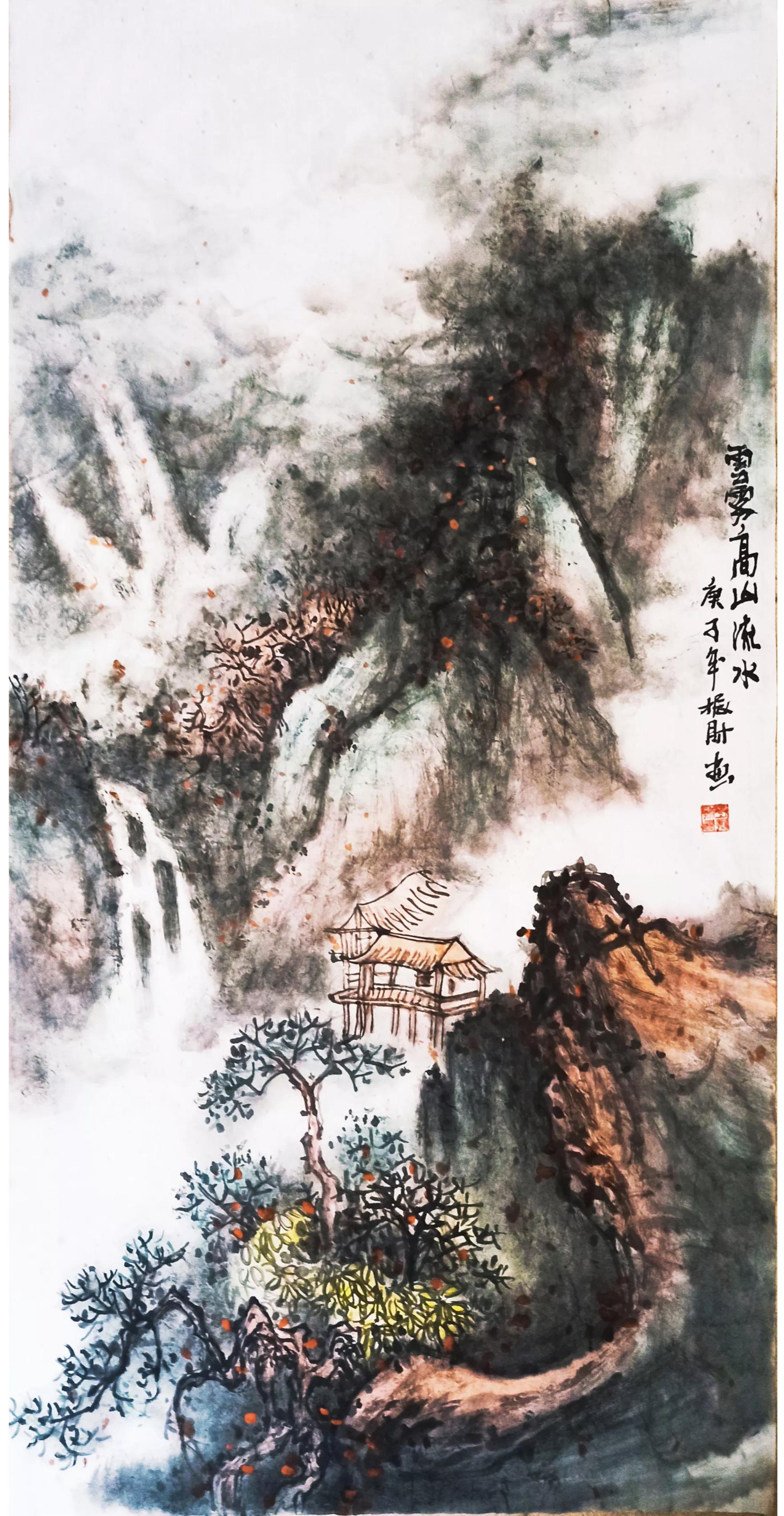 方振财花鸟作品欣赏,方振财花鸟画欣赏图片