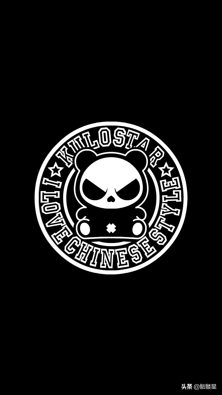 壁纸潮牌黑色系列,很火的潮牌手机壁纸