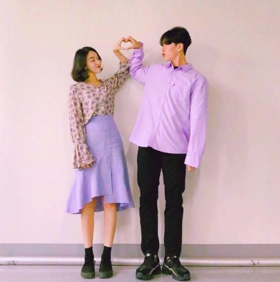 韩国情侣恩爱照,韩国日常小情侣秀恩爱