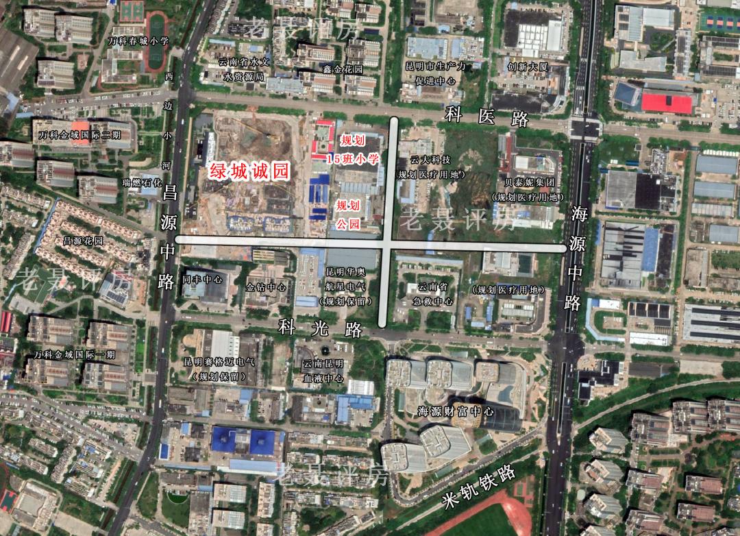 昆明绿城诚园2梯4户连廊中间户型,昆明绿城诚园户型图