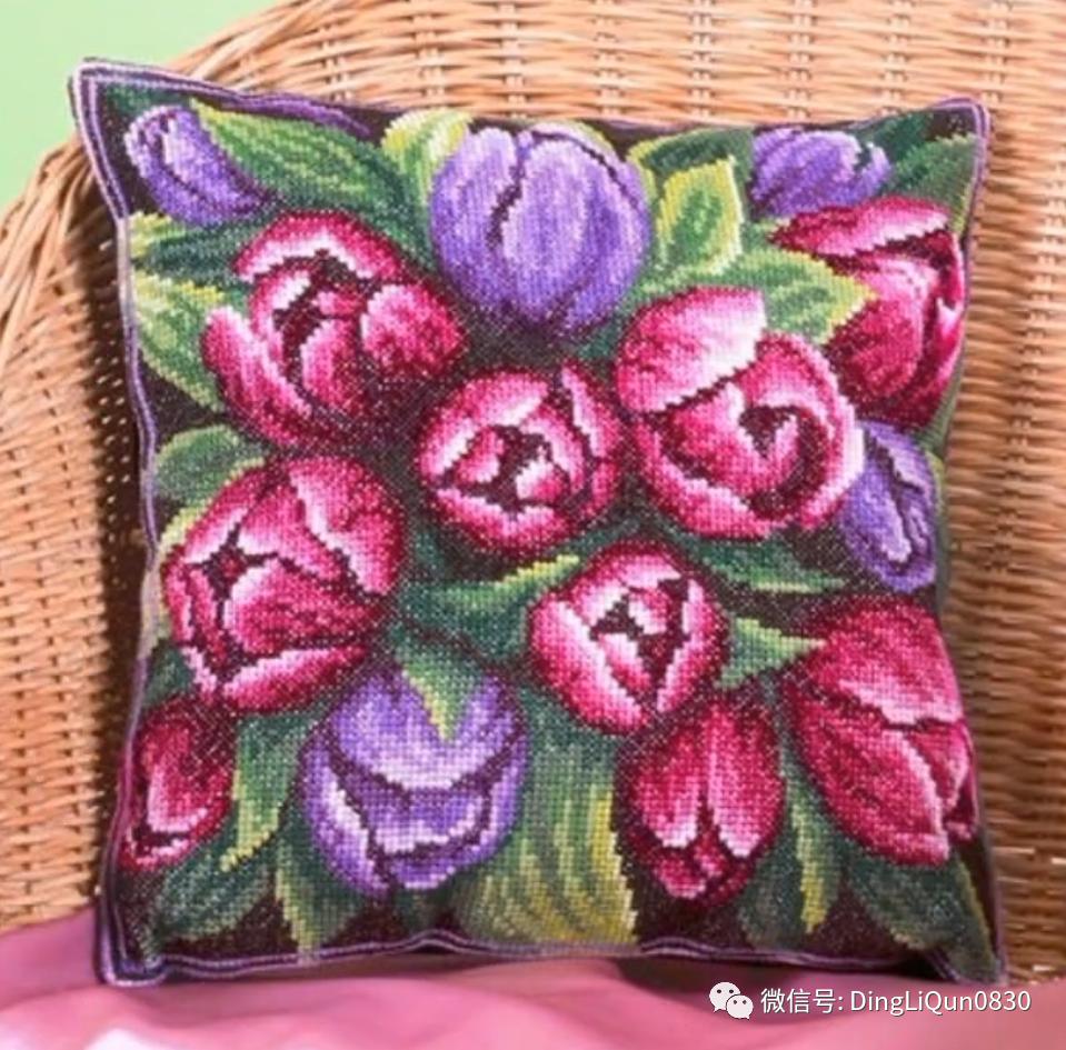 十字绣靠垫套,抱枕靠垫十字绣花样