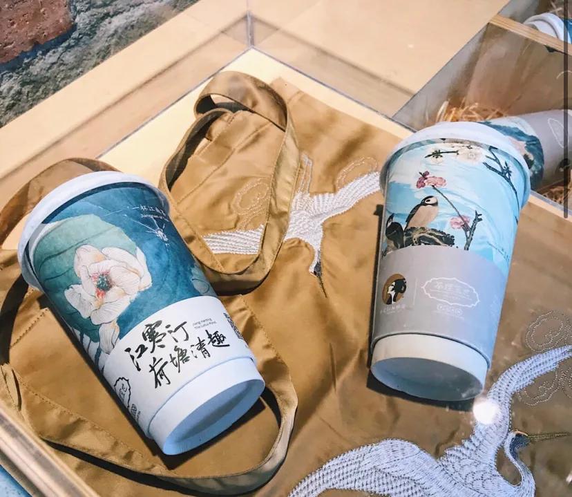 中国风奶茶包装,港风奶茶包装设计