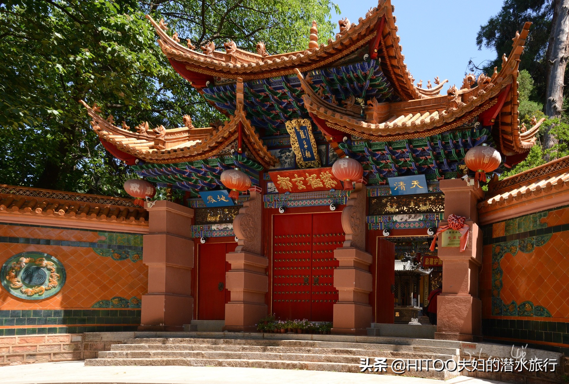 先有黑水祠，再有昆明城，来黑龙潭看奇景异木|自驾游记4