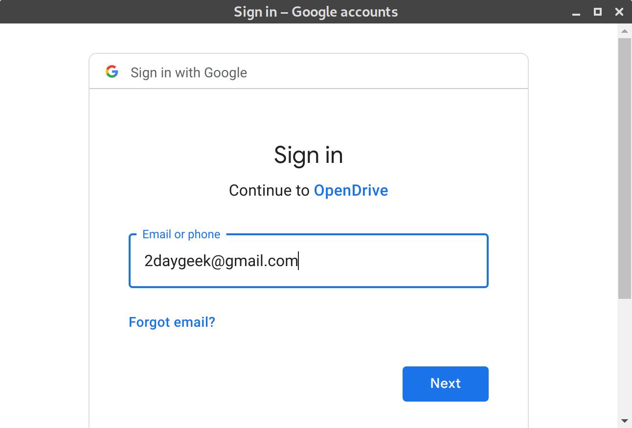 ODrive：Linux中的Google云端硬盘图形客户端