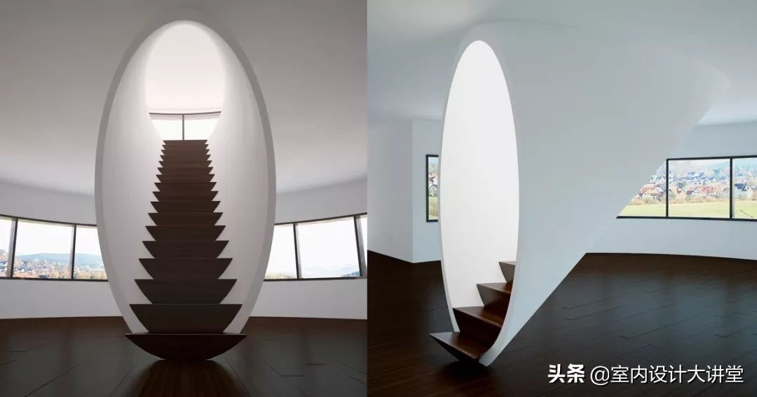 层高3.6米的双跑楼梯设计尺寸,楼梯设计到什么位置好