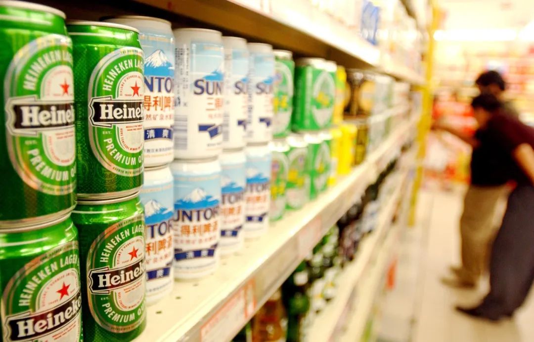 青岛原浆啤酒7天鲜活有点苦,青岛啤酒白啤3瓶