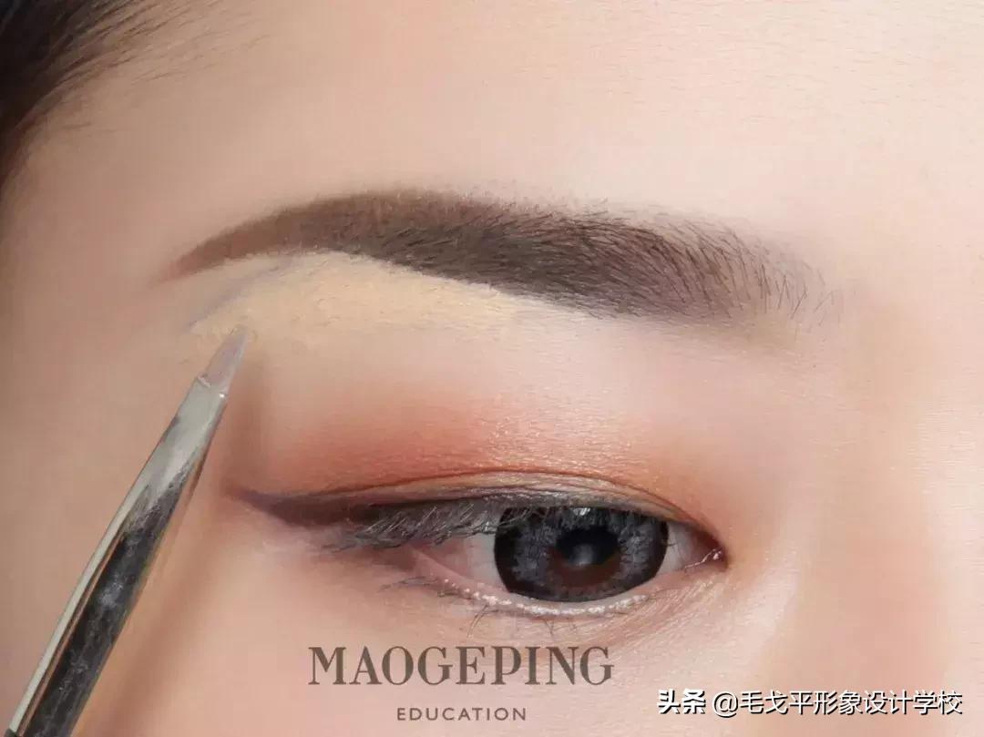 自然眉形画眉毛教程,教你轻松改眉形
