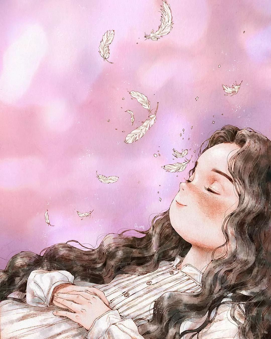 画风堪比宫崎骏,写实韩系画风画师