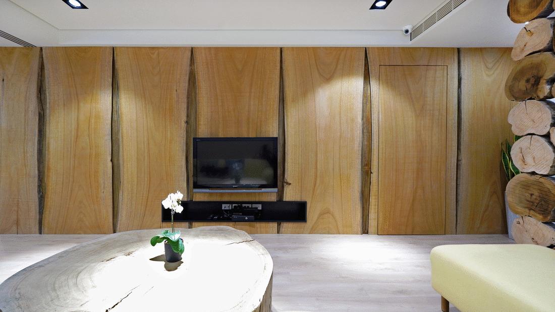 小户型天井改造庭院效果图,21米狭长房屋双天井设计