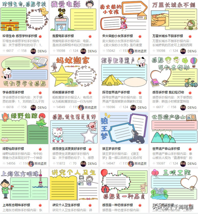 垃圾分类的手抄报模板高中生,垃圾分类和消防意识的手抄报