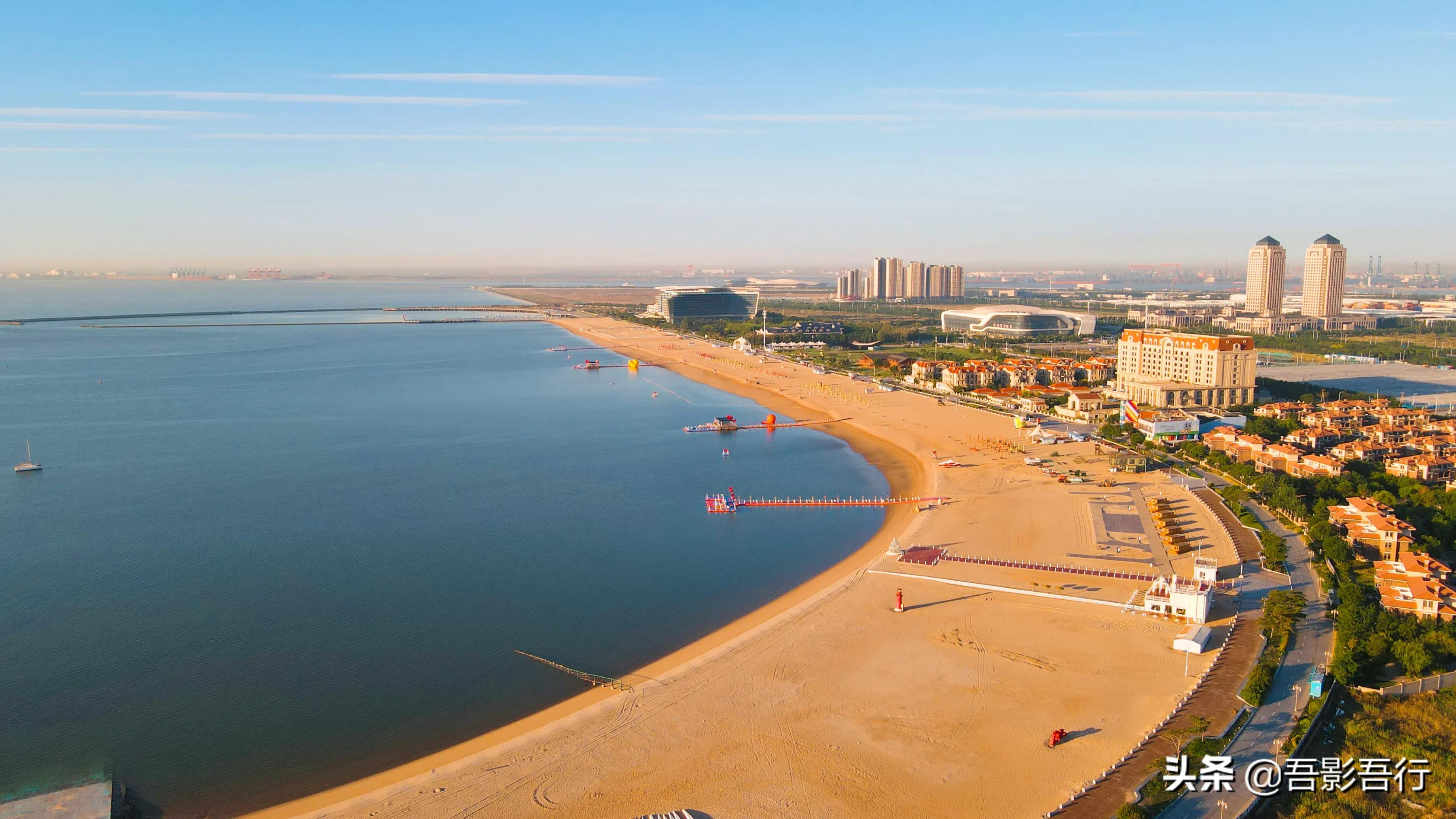 天津自驾东疆港看海,天津东疆黄金海岸自驾游