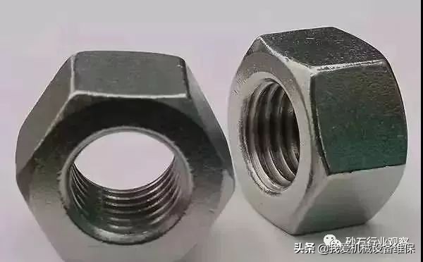 螺栓螺母连接剖视图,螺栓及螺栓连接的全剖视图