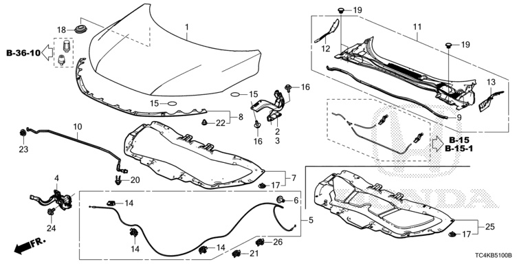 本田xrv发动机盖缝隙大怎么调,xrv引擎盖缝隙调节图解