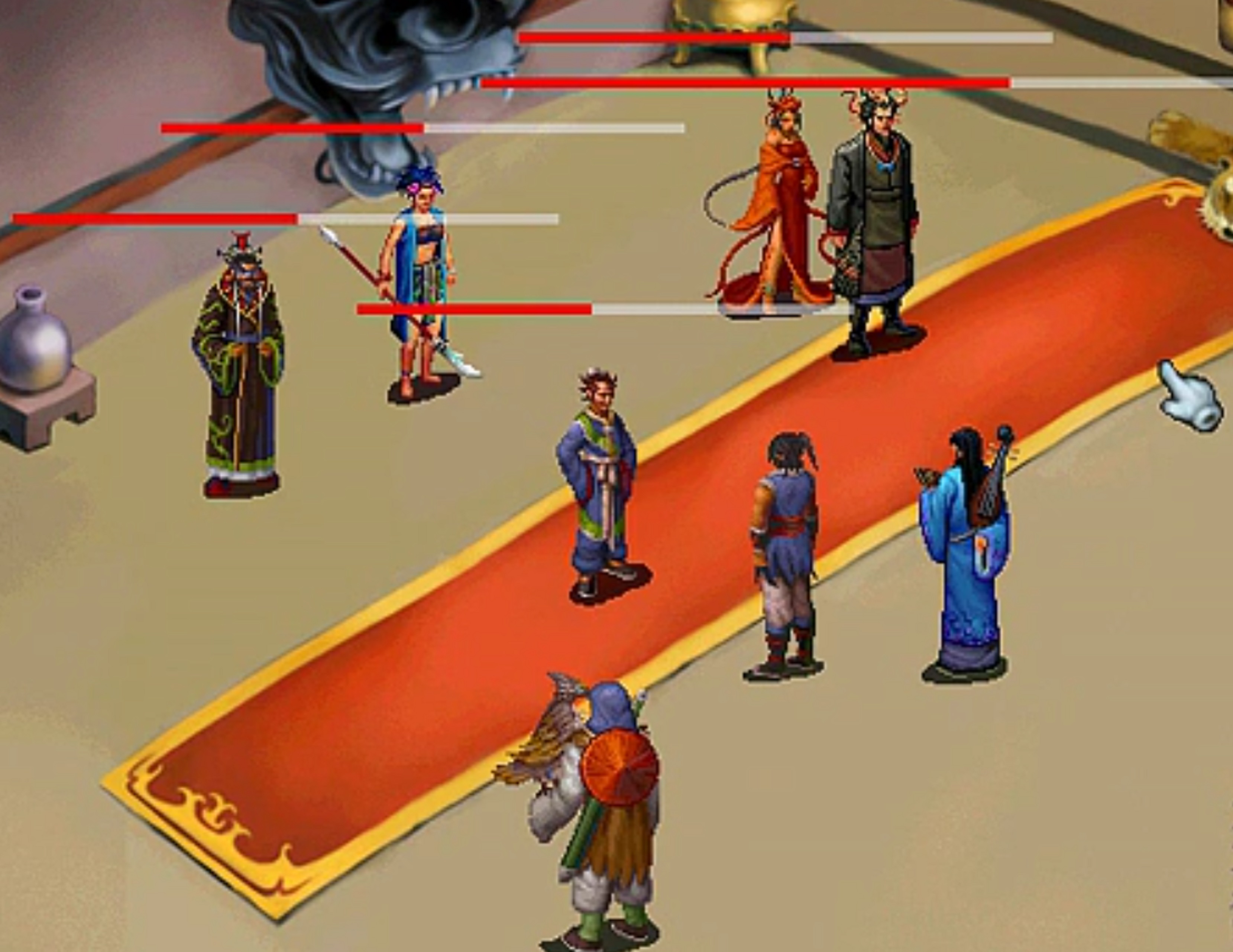 金庸群侠传5天龙第二章怎么过,武林群侠传天龙教