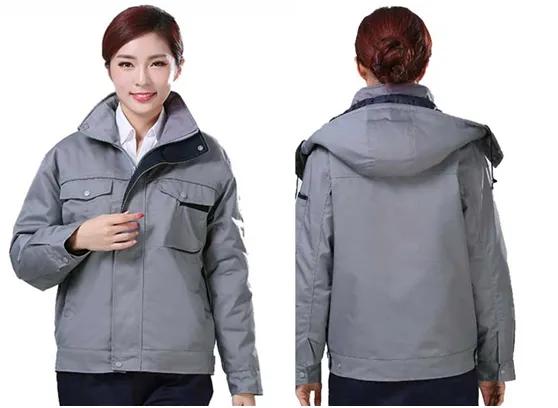 足浴高档秋冬工作服,工厂上班秋冬工作服