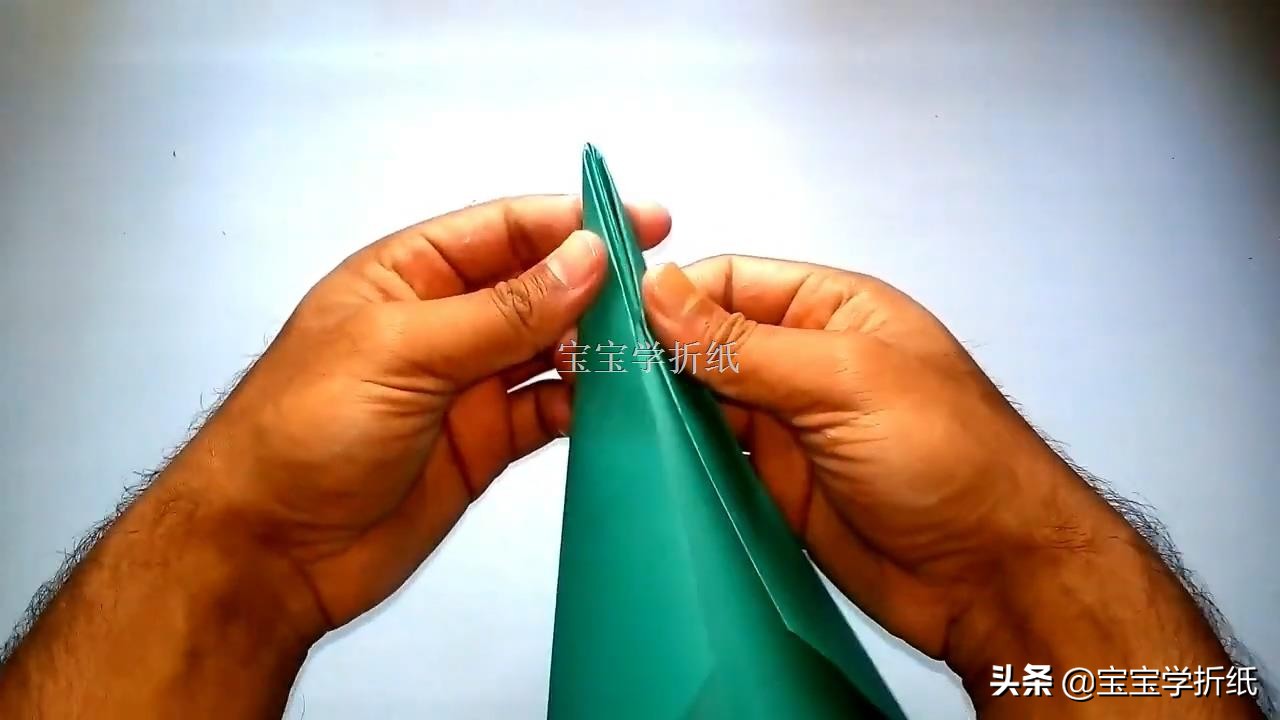 儿童简单折纸教程飞机,儿童折纸1-9岁飞机的折纸方法