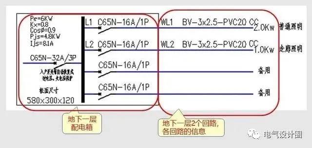 照明系统识图视频教程,电气照明安装平面图符号