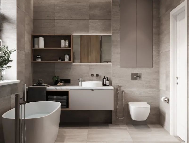 小的卫生间如何选浴室柜,卫生间浴室柜怎么选