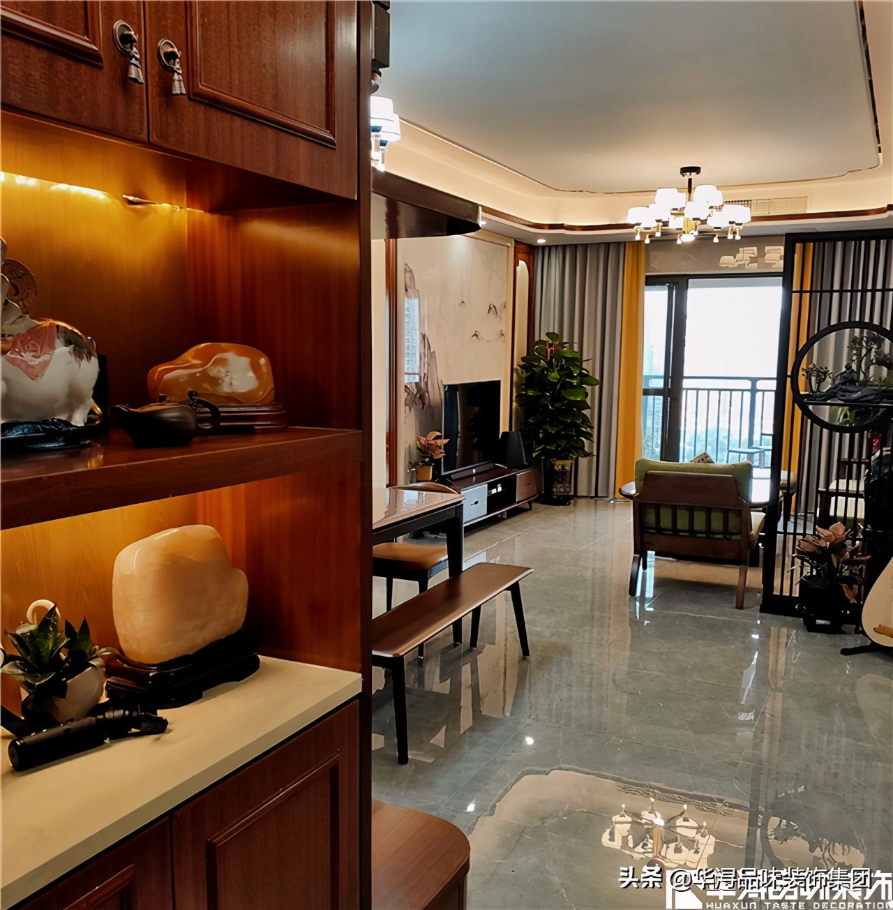 正对餐厅玄关效果图,大门正对厨房玄关如何设计