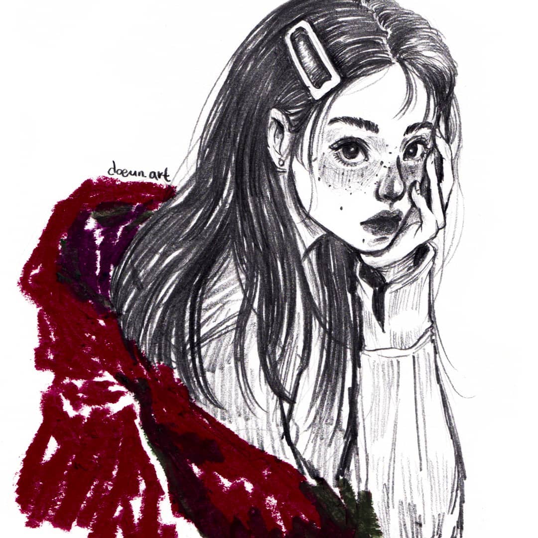 一支铅笔画素描风景,一支铅笔画出来的画