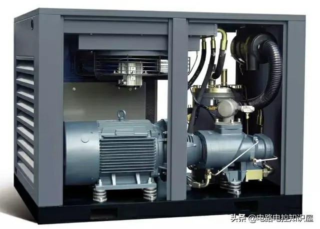 捷豹螺杆空压机控制面板操作说明,江岸区螺杆空压机操作