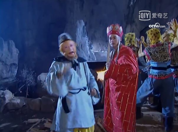 西游记中隐雾山连环洞主是谁,隐雾山连环洞降妖动画片