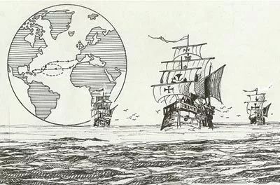 西葡两国为海上探索起争端，不靠谱信息误导哥伦布，绝望行驶70天