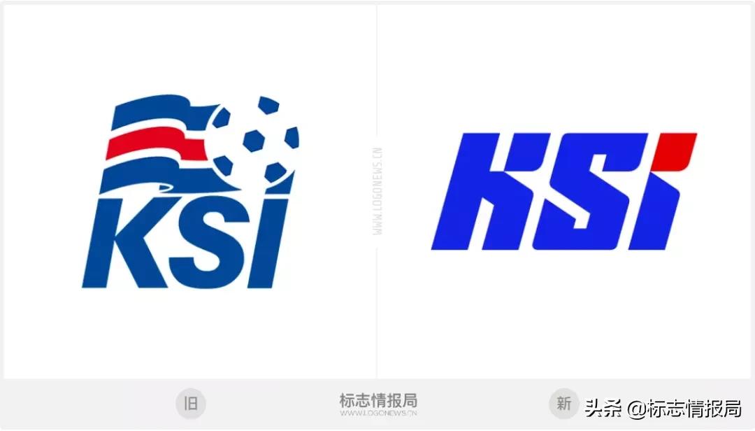 冰岛国足启用新LOGO，图形融合冰岛四大守护神