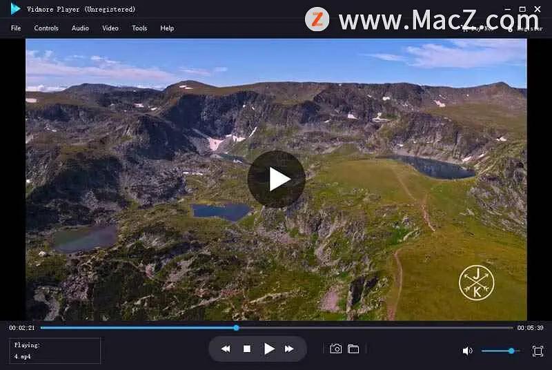 苹果Mac多功能蓝光*放播**器：VidmorePlayer